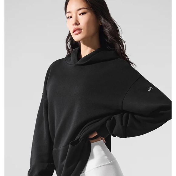 ALO Yoga Other - ALO Yoga unisex  Black chill Hoodie Sweater